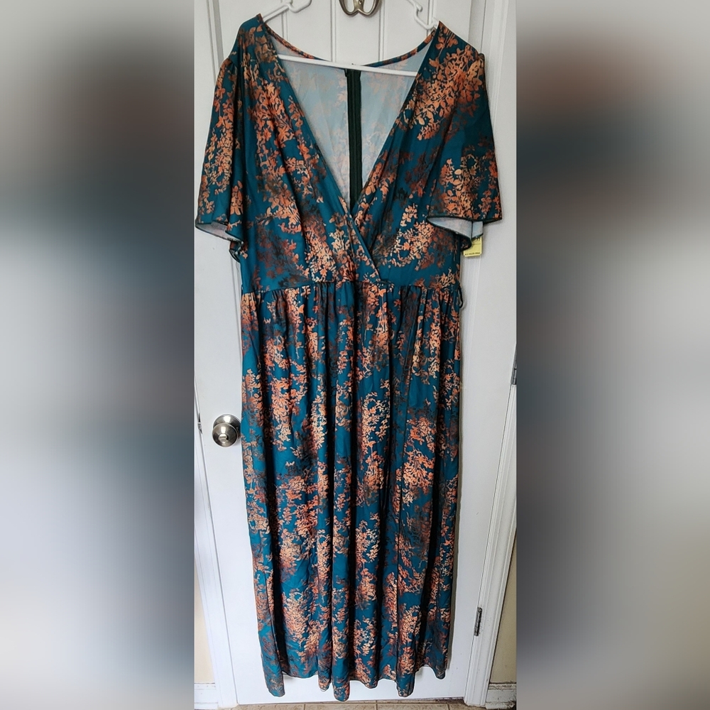 Womans Shein Floral Dress 2XL